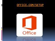 How to setup & install MS-Office - office.com/setup