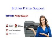 Brother Printer Support