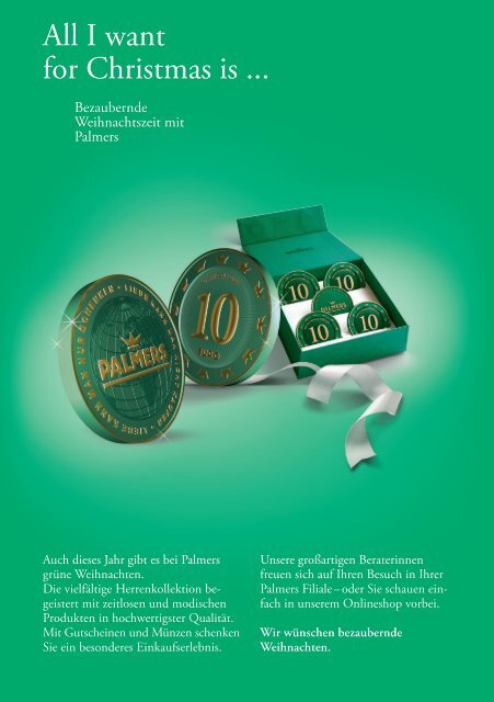 Palmers Weihnachtsfolder