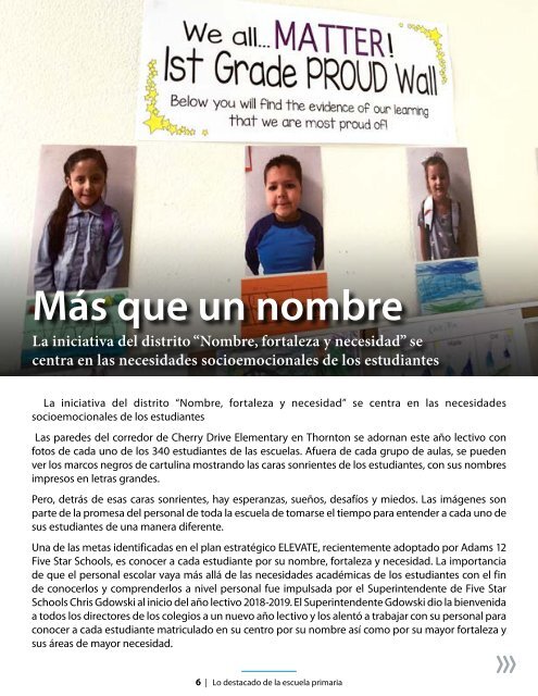 2018 WINTER ISSUE SPANISH