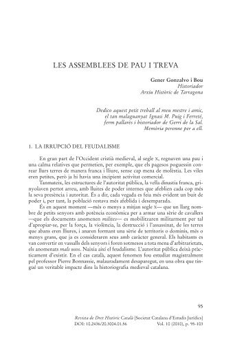 ASSEMBLEES PAU I TREVA DE DÉU