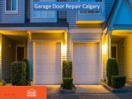 Garage Door Repair Calgary
