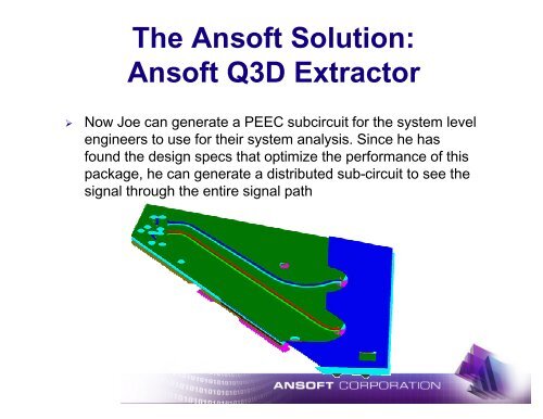 Ansoft Q3D Extractor