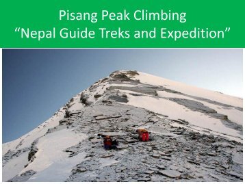 Pisang Peak Climbing