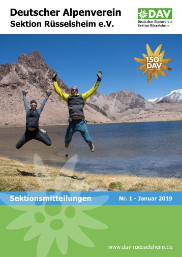 Sektionsmitteilungen Nr. 1 - Januar 2019 alt