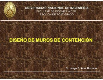 Diseno de Muros de Contencion