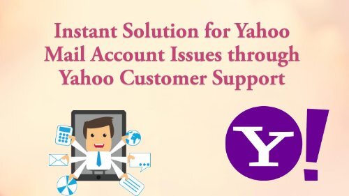 Instant Support for Yahoo Mail Account Errors