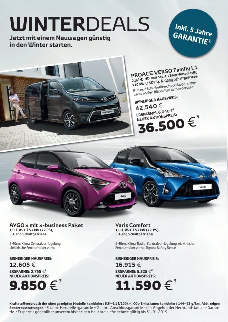 TOYOTA WINTERDEALS BY HERBRAND-JANSEN