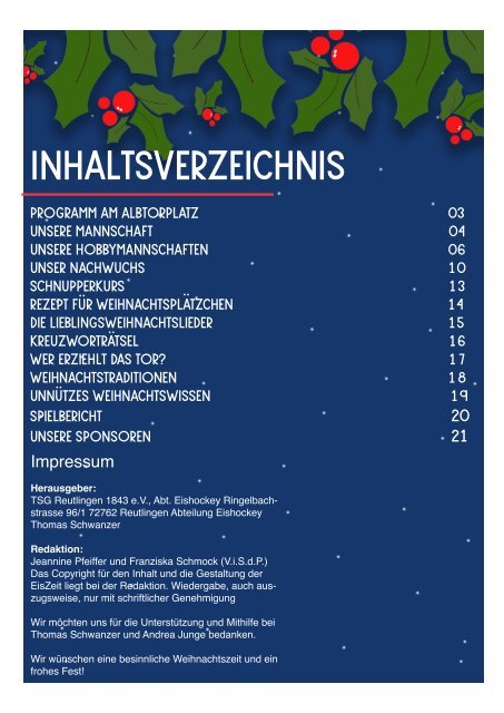 TSG Eishockey Weihnachtsedition_2018