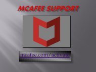 mcafee.comactivate for mcafee activate support (2 files merged)