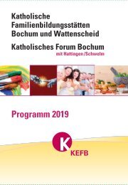 KEFB Bochum & Wattenscheid Programm 2019 