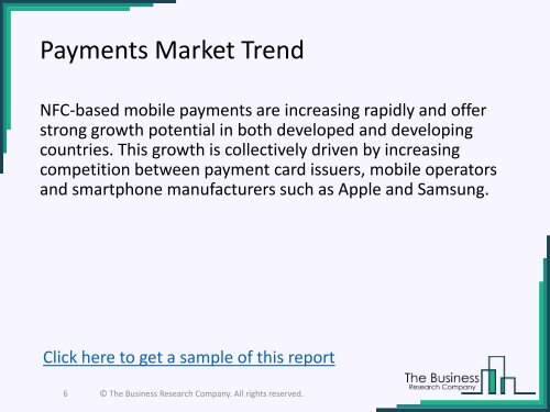 Payments Global Market Report 2018