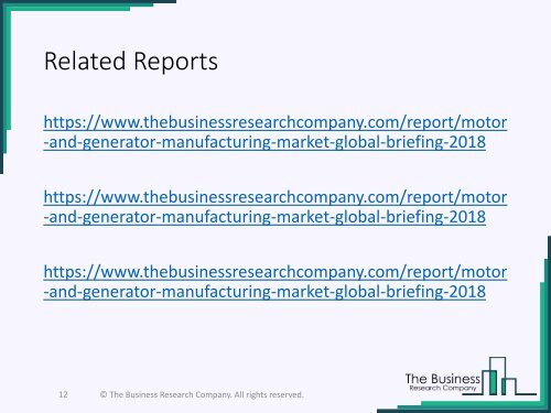 Power Generation, Transmission And Control Manufacturing Global Market Report 2018