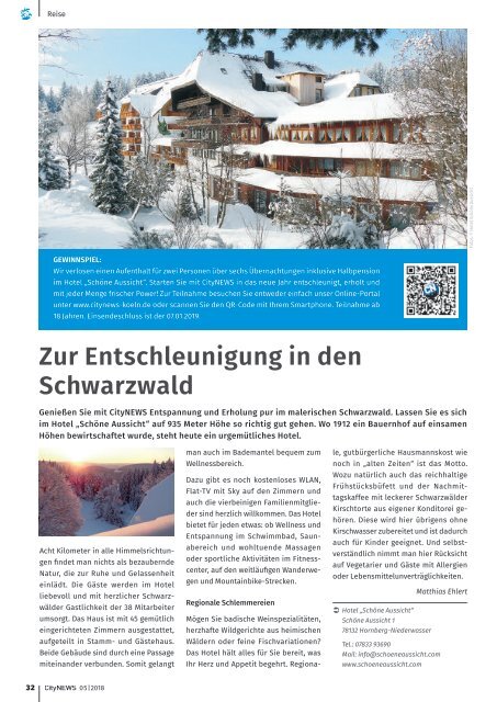 CityNEWS-Ausgabe 05 / 2018