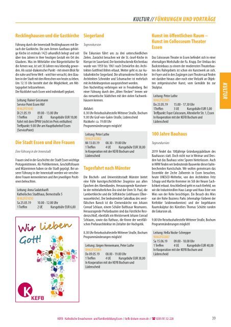 KEFB Essen - Programm_1-2019