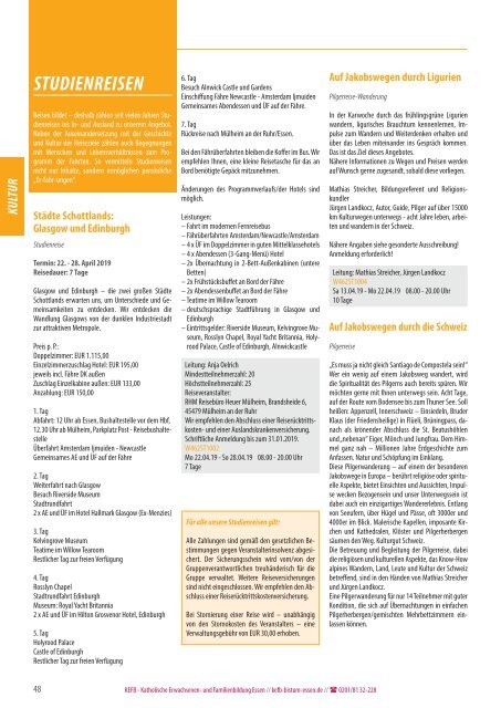 KEFB Essen - Programm_1-2019