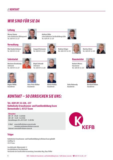 KEFB Essen - Programm_1-2019