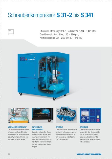 SCHRAUBENKOMPRESSOREN - Oltrogge & Co. KG