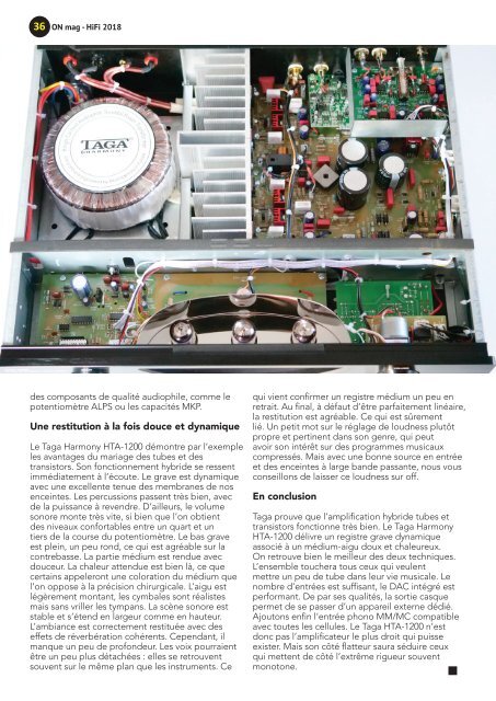 ON mag - Guide Hifi 2018