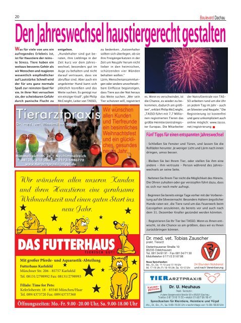 Ausgabe Dezember 2018 Boulevard München Nord