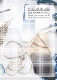 2019 Wired Open Labs workshop series 