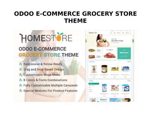 Odoo E Commerce And Business Themes
