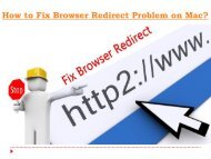 How to Fix Browser Redirect Problem on Mac
