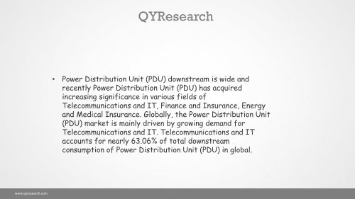 Global Power Distribution Unit (PDU) market is expected to reach 1728.2 million USD by the end of 2025