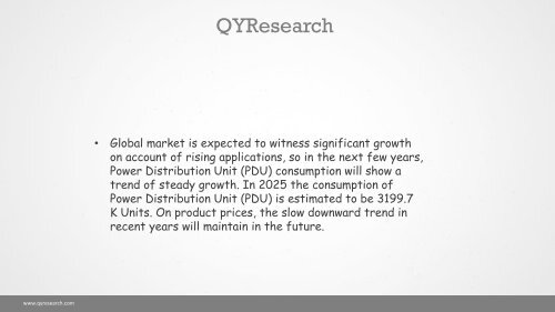 Global Power Distribution Unit (PDU) market is expected to reach 1728.2 million USD by the end of 2025