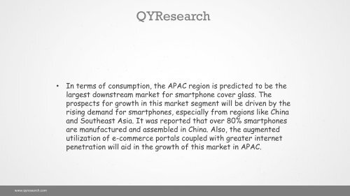 Global Smartphone Cover Glass market will reach 1560 million US$ by the end of 2025