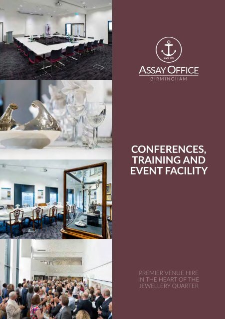 Assay Office Conference and Events Brochure (online)