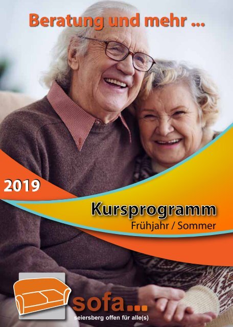 SOFA-Programm Frühjahr-Sommer 2019