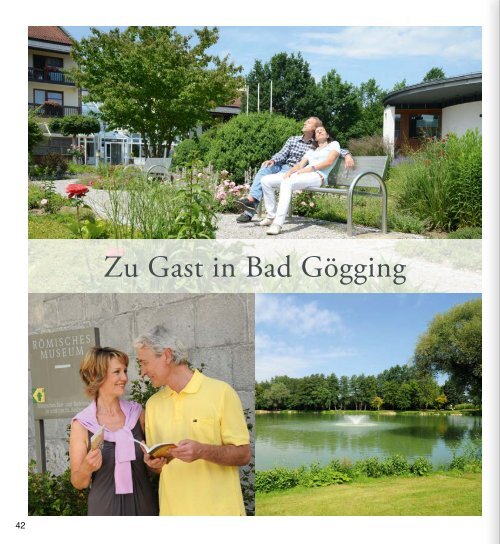 Urlaubsmagazin Bad Gögging 2019 - Gastgeber & Informationen