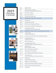 CBJ 2019 Editorial Calendar