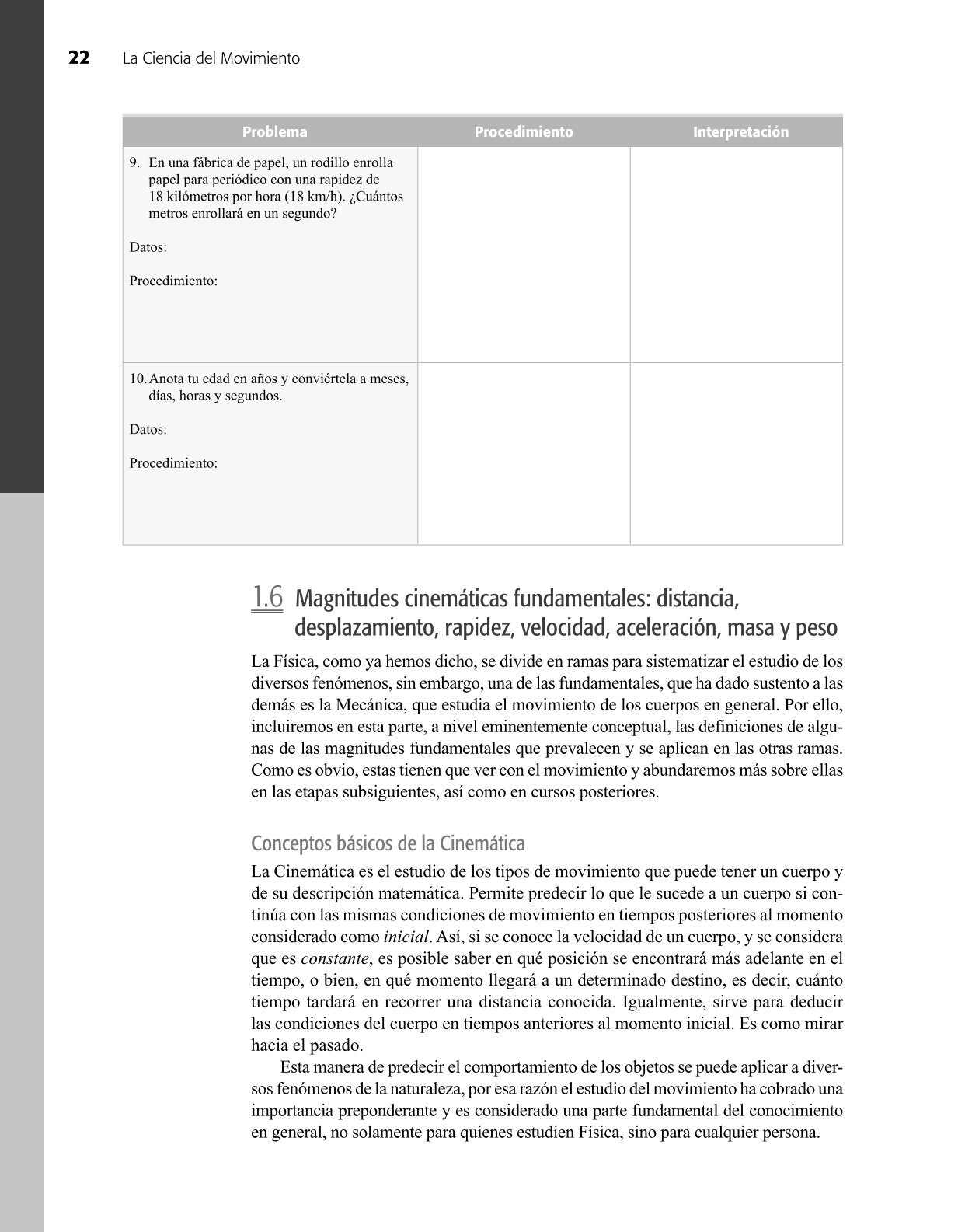 Km Hora A Metros Por Segundo ≡ ISSUU ᐈ La Ciencia del Movimiento ebook pdf