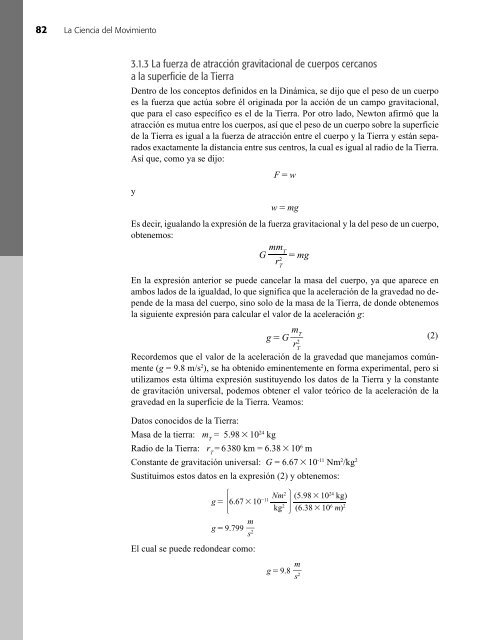 La Ciencia del Movimiento