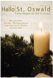 Hallo ÖVP St.Oswald