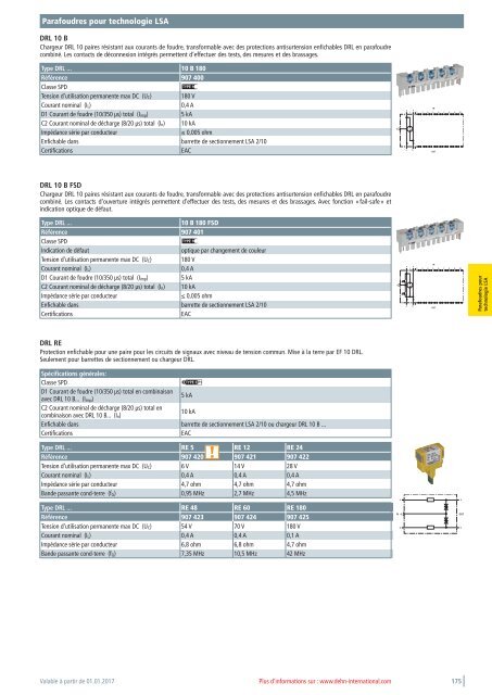 DEHN_Catalogue_Parafoudres_2017_FR