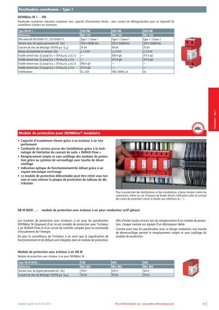 DEHN_Catalogue_Parafoudres_2017_FR