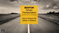 BOSTON School Transportation
