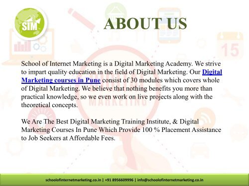 Best Digital Marketing Courses in Pune - Digital Marketing Training  Institute in Pimpri Chinchwad