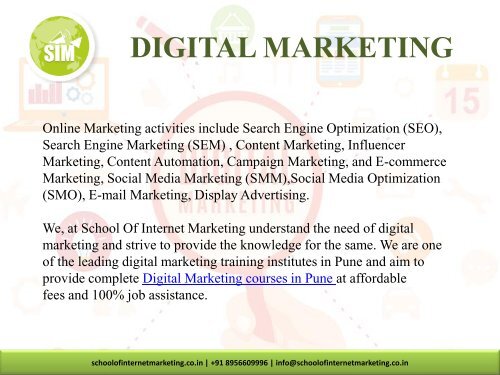 Best Digital Marketing Courses in Pune - Digital Marketing Training  Institute in Pimpri Chinchwad