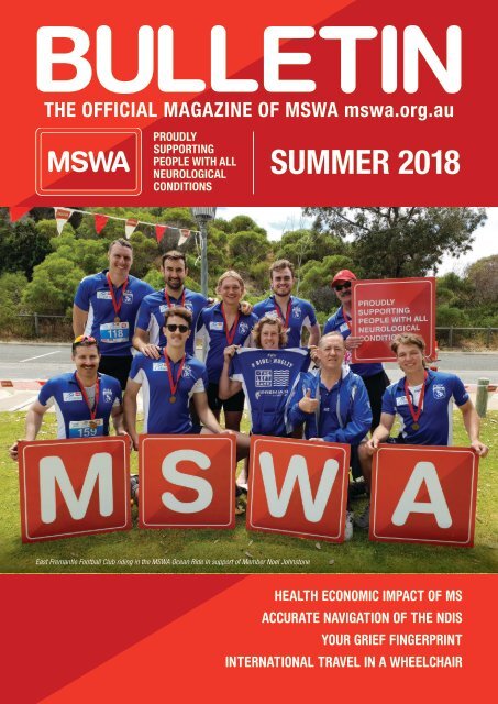 MSWA Bulletin Magazine Summer 2018