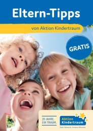 Aktion Kindertraum Schwäbisch Hall/Schwäbisch Gmünd/Aalen/Heilbronn 2018