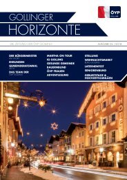 Gollinger Horizonte Ausgabe 2/2018