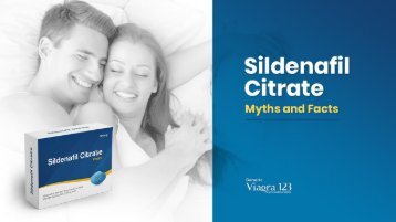  Sildenafil Citrate- Myths and Facts_