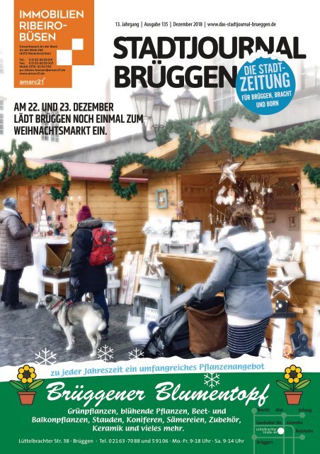 Stadtjournal Brüggen Dezember 2018