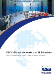 KDDI-Global Networks and IT Solutions