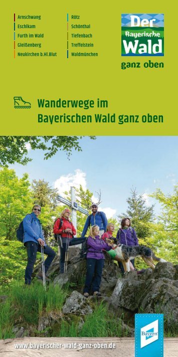 Wanderwege im Bayerischen Wald ganz oben