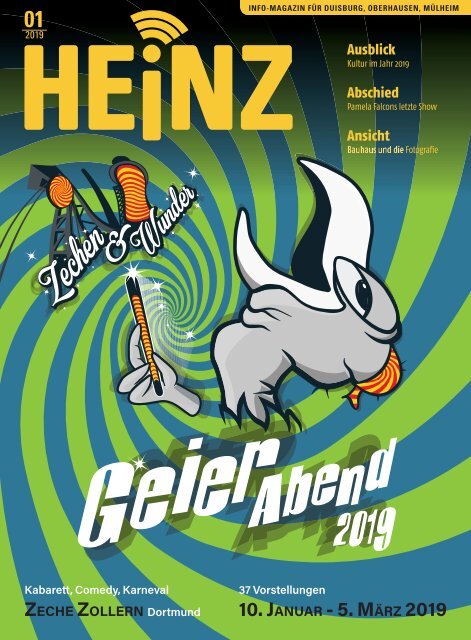 01-2019 HEINZ MAGAZIN Duisburg, Oberhausen, Mülheim